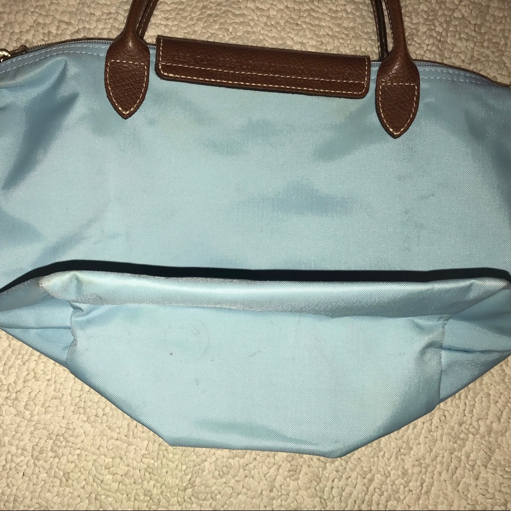LONGCHAMP Small "Déposé" Blue Bag - Picture 4 of 8